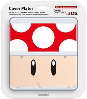Coque Nintendo New 3DS n 007 - Super Champignon Coque Nintendo New 3DS n 007