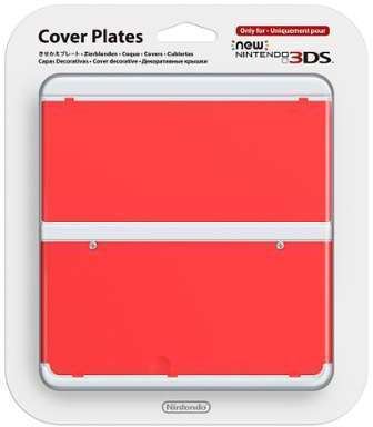 Coque Nintendo New 3DS n 18 - Rouge Coque Nintendo New 3DS n 18