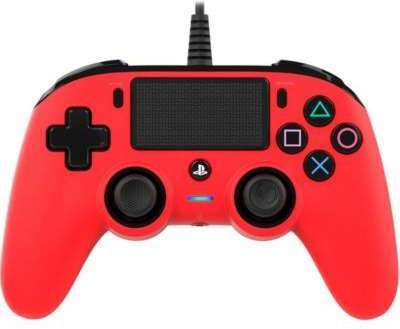 Manette Nacon Manette Compacte Rouge Manette Nacon Manette Compacte
