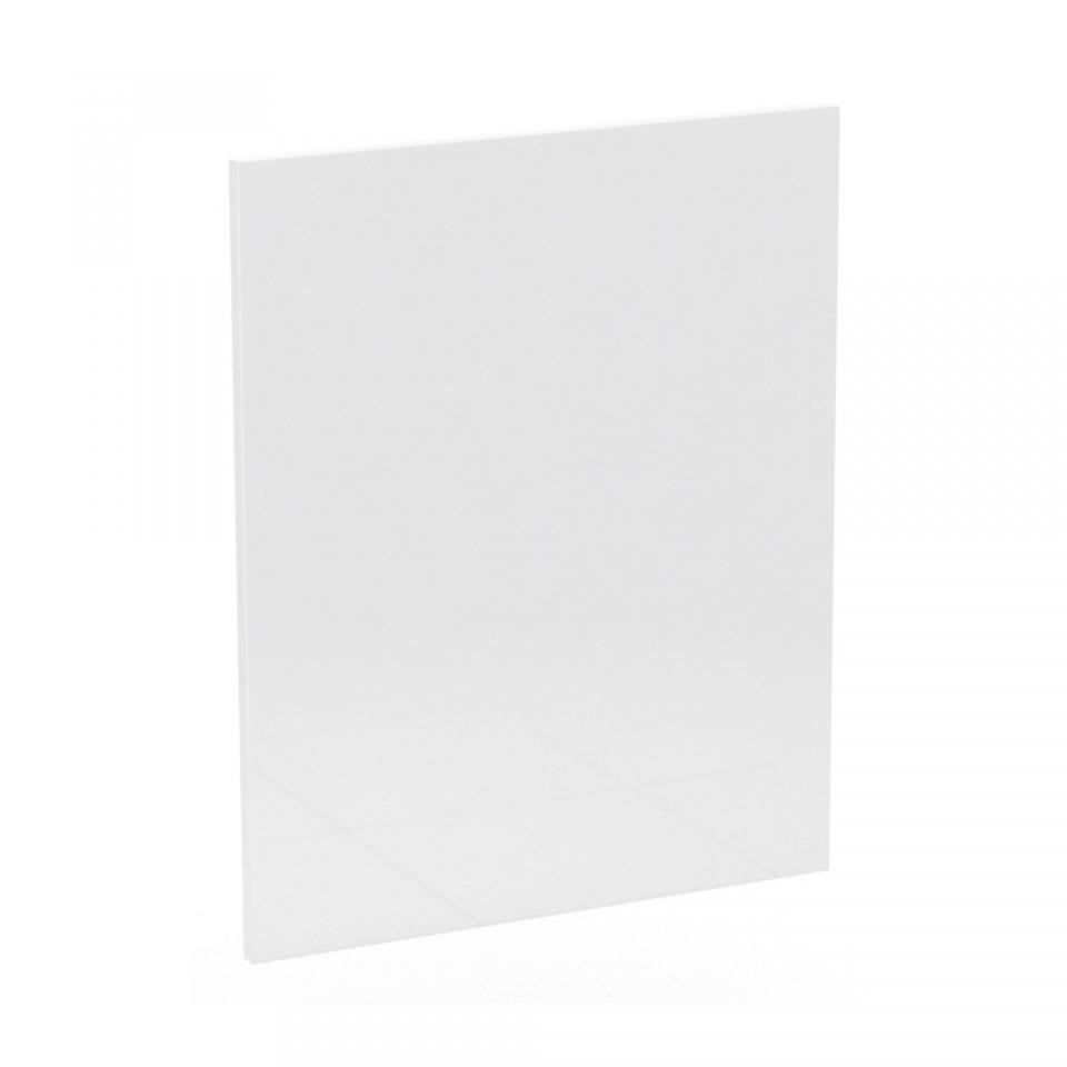 Façade de porte blanche pour lave vaisselle L60cm