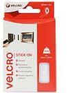 Velcro adhésif standard - blanc - 20 mm x 1 m