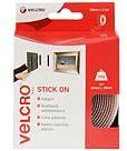 Velcro adhésif standard - blanc - 20 mm x 2,5 m