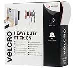 Velcro adhésif extra fort - noir - 50 mm x 5 m