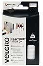 Velcro adhésif extra fort bandes - blanc - 50 x 10