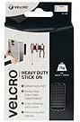 Velcro adhésif extra fort bandes - noir - 50 x 100