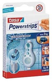 Tesa Powerstrips - Languette Waterproof x6