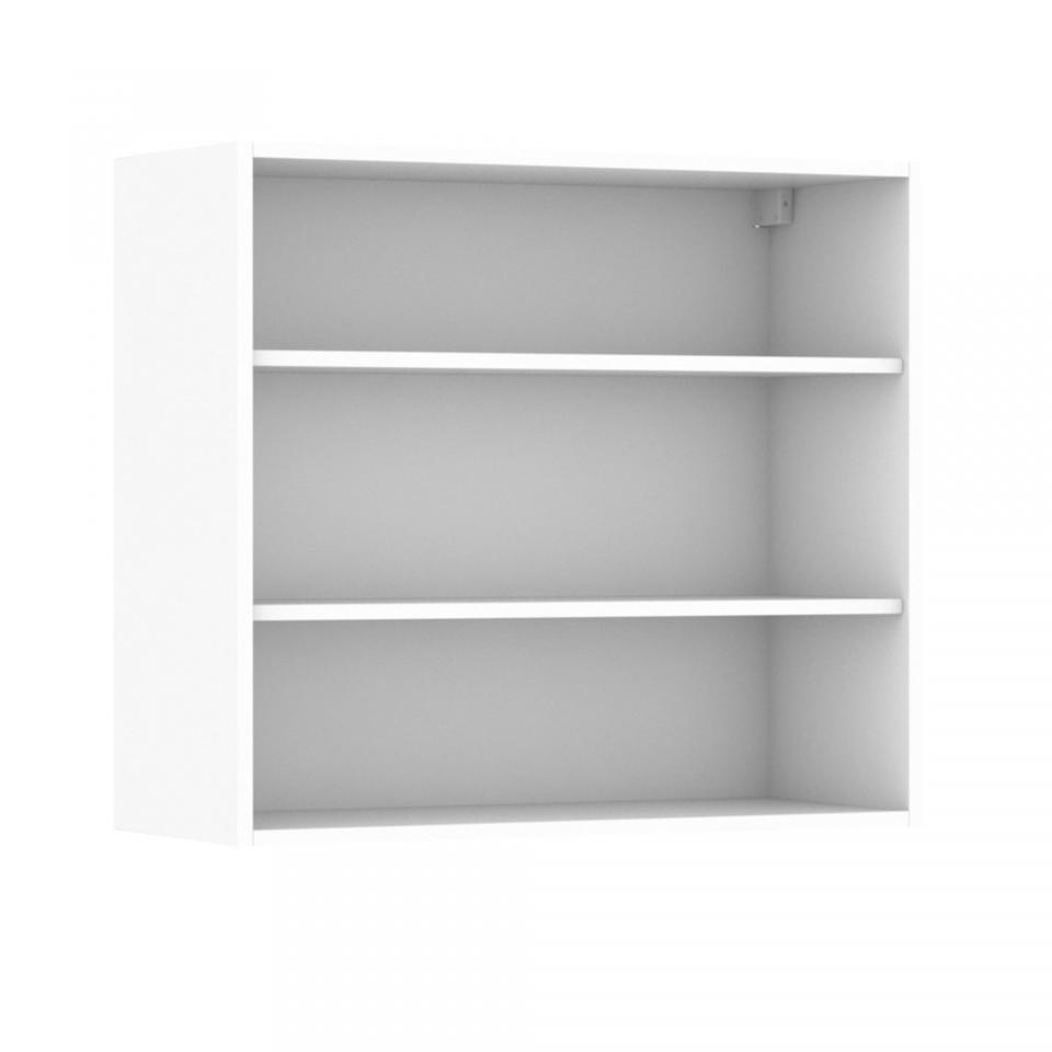 Caisson de cuisine haut blanc L80cm Blanc