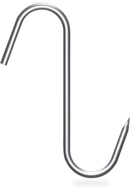 Crochet inox de boucher a tige modele esse (10 piè