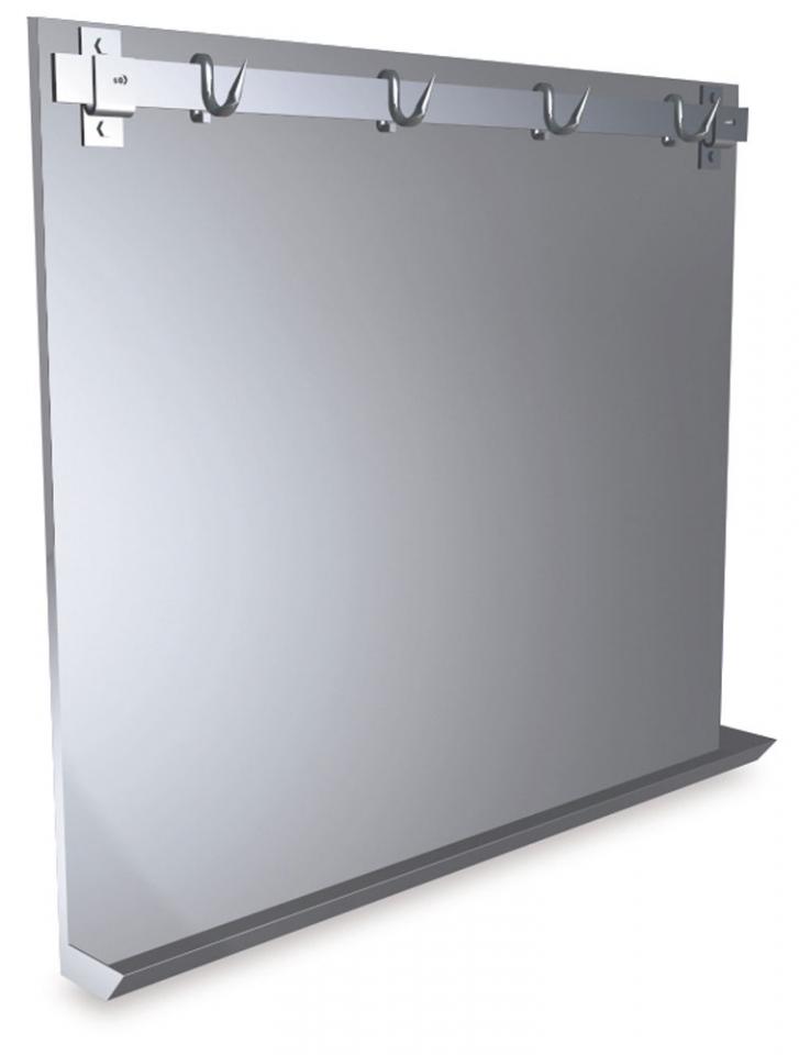Crédence inox dexposition de charcuterie