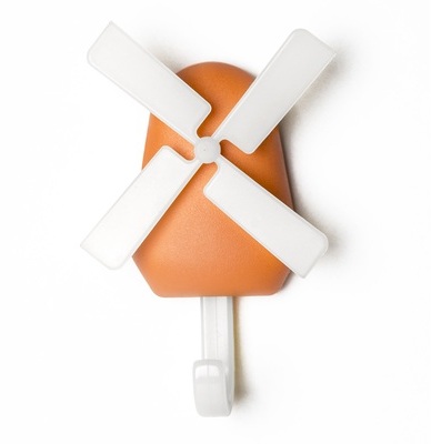 Patère Accroche Torchon Windmill Orange Patère Accroche Torchon Windmill