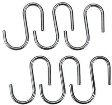 Set de 6 crochets chrome Lonardo Set de 6 crochets chrome Lonardo