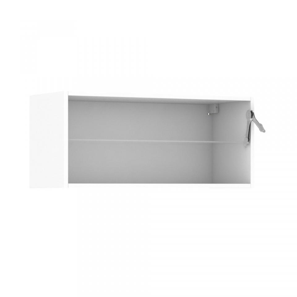 Caisson de cuisine haut court blanc L80cm Blanc