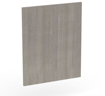Façade de porte coloris chêne grisé pour lave vais