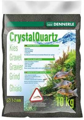 Dennerle Gravier de quartz cristallin 10 kg - noir Dennerle Gravier de quartz