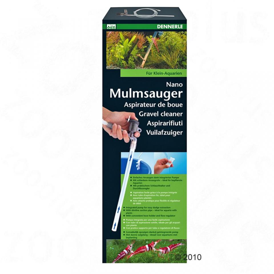 Aspirateur de terre pulvérulente pour aquarium Den