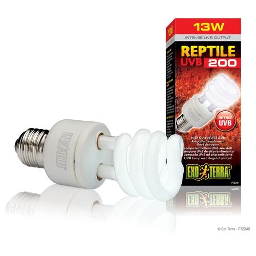 Exo Terra - Ampoule Reptile UVB 200 Fluocompact po