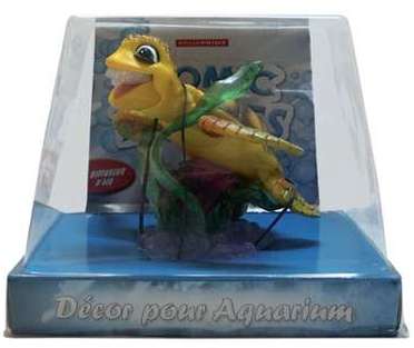 Décor aquarium diffuseur tortue de mer 12cm