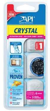 Recharge Filtre aquarium API Rena Crystal size 1 x6 Recharge Filtre aquarium API