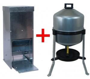 Mangeoire trémie 10kg ANTINUISIBLE automatique + A