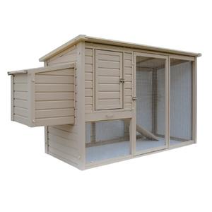 Poulailler avec enclos Cambridge 197x74x101 cm
