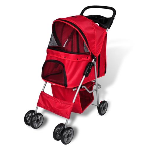 VidaXL Poussette pour chien chat animaux chariot