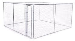 Chenil chien grillagé 16 m²