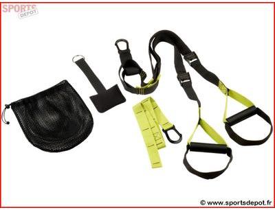 Kit musculation Sveltus - Suspender gris/vert - Gr