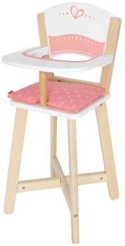 Chaise haute bois jouet Hape