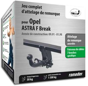 OPEL ASTRA F Break attelage AUTO-HAK Amovible + fa