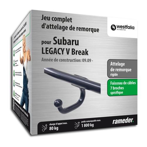 SUBARU LEGACY V Break attelage Westfalia Col de cy