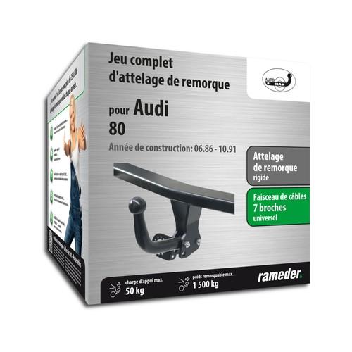 AUDI 80 attelage AUTO-HAK Col de cygne démontable