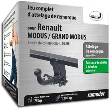 RENAULT MODUS / GRAND MODUS attelage AUTO-HAK Amov