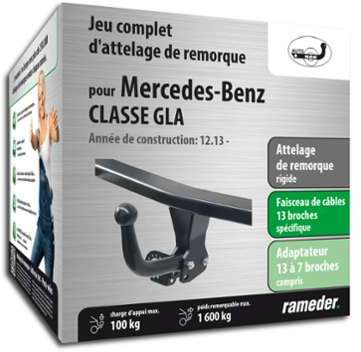 MERCEDES-BENZ CLASSE GLA attelage AUTO-HAK Col de