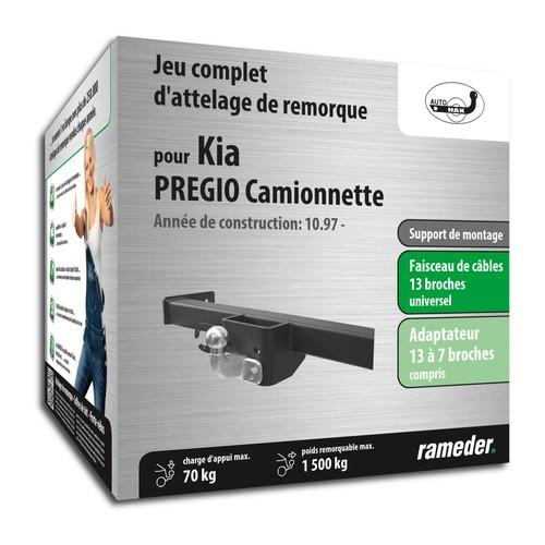 Attelage KIA PREGIO Camionnette rotule standard AU