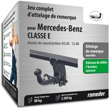 MERCEDES-BENZ CLASSE E attelage AUTO-HAK Amovible faisceau MERCEDES-BENZ CLASSE E attelage