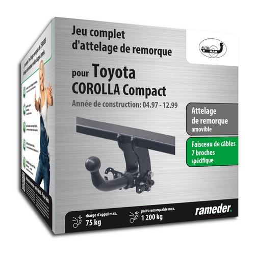 TOYOTA COROLLA Compact attelage AUTO-HAK Amovible