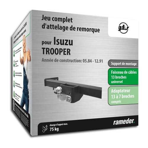 Attelage ISUZU TROOPER I rotule standard GDW Rotul