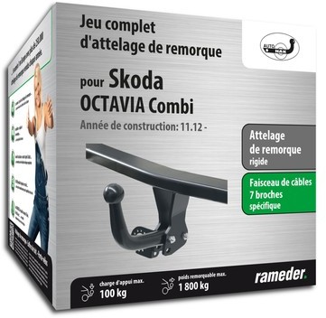 SKODA OCTAVIA III Combi attelage AUTO-HAK Col de c