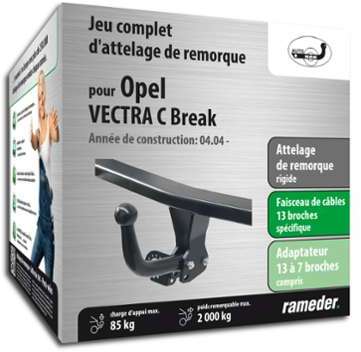 OPEL VECTRA C Break attelage AUTO-HAK Col de cygne