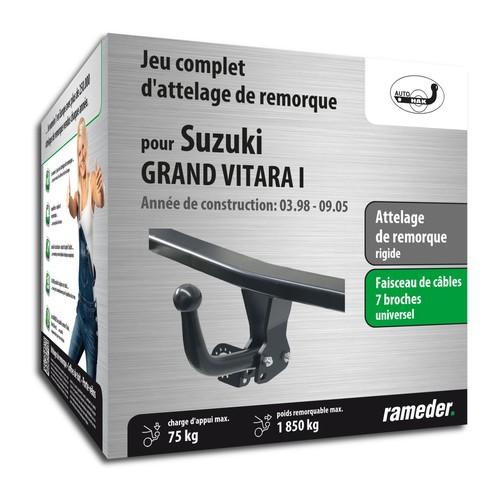 SUZUKI GRAND VITARA I attelage AUTO-HAK Col de cygne SUZUKI GRAND VITARA I attelage