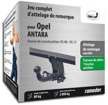 OPEL ANTARA attelage AUTO-HAK Amovible + faisceau
