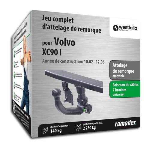 VOLVO XC90 I attelage Westfalia Amovible faisceau 7 VOLVO XC90 I attelage Westfalia