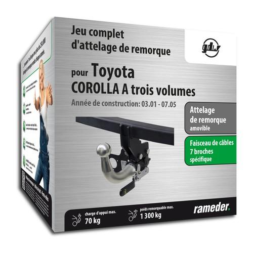 TOYOTA COROLLA A trois volumes attelage GDW Amovib