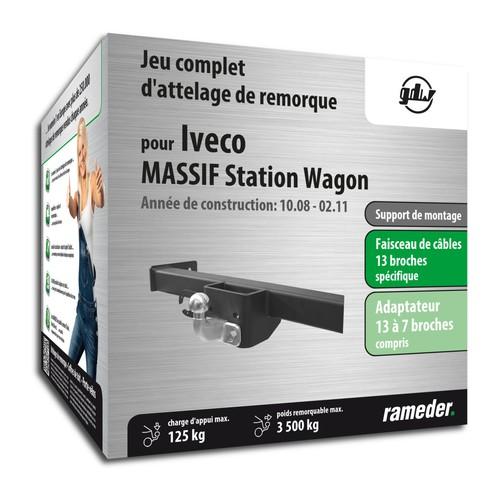 Attelage IVECO MASSIF Station Wagon rotule standar