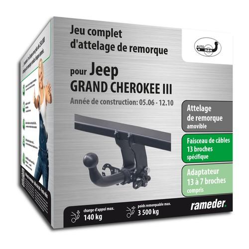 JEEP GRAND CHEROKEE III attelage AUTO-HAK Amovible JEEP GRAND CHEROKEE III attelage