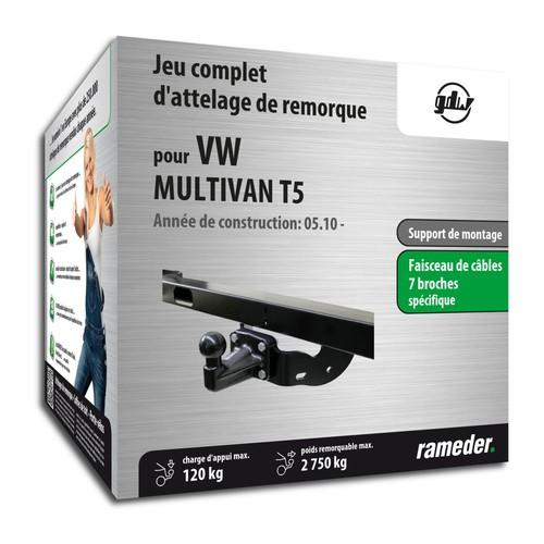 Attelage VW MULTIVAN V rotule standard GDW Rotule
