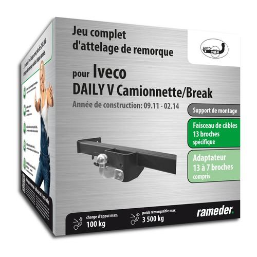 Attelage IVECO DAILY V Camionnette/Break rotule st