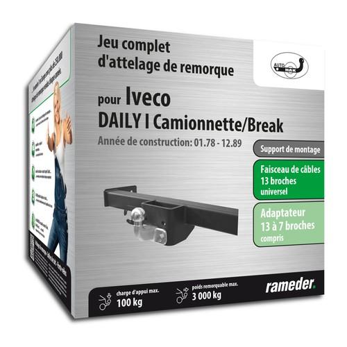 Attelage IVECO DAILY I Camionnette/Break rotule st