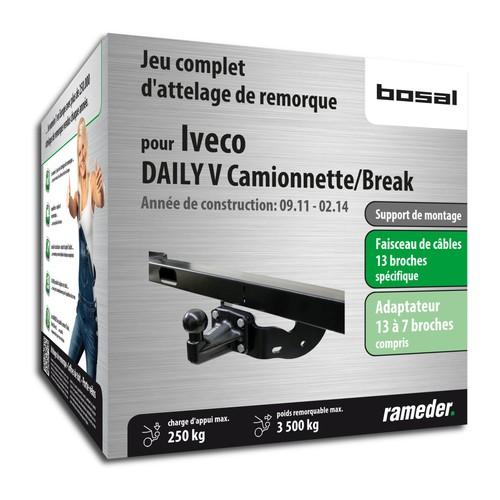 Attelage IVECO DAILY V Camionnette/Break rotule st