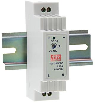 Alimentation Rail Din 12V 1.25A - MeanWell